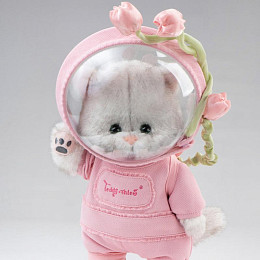 Котик Lina TeddyTales, космонавт "Розовое чудо", 25 см